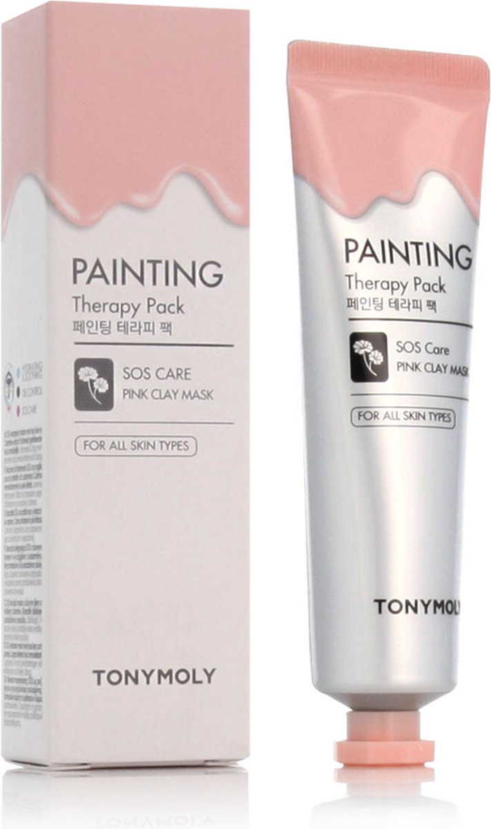 Tony Moly - Painting Therapy Pack Pink Clay Mask - Jílová maska pro všechny typy pleti