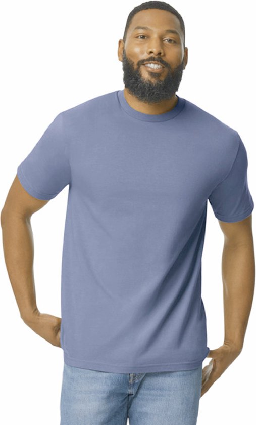 Heren-T-shirt Softstyle™ Midweight met korte mouwen Violet - S