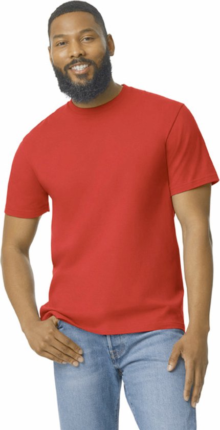 Heren-T-shirt Softstyle™ Midweight met korte mouwen Red - 3XL