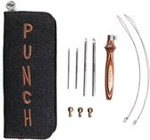 KnitPro Punch needle set Earthy Wood-