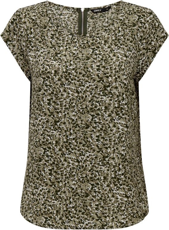 ONLY ONLVIC S/S AOP TOP NOOS PTM Dames Top - Maat 34