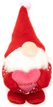 The Worthy Dog – Cupid Gnome Toy - Hondenspeelgoed - Knuffel - Sterk - Pieper - Gnome - Kabouter