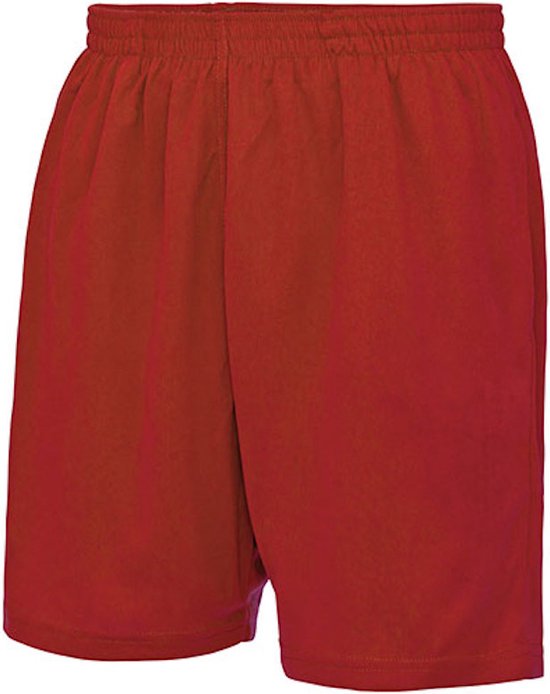 Unisex korte broek 'Cool Short' met elastiek Fire Red - S