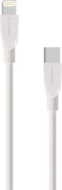Mobiparts Apple Lightning vers USB-C 2A 50 cm White