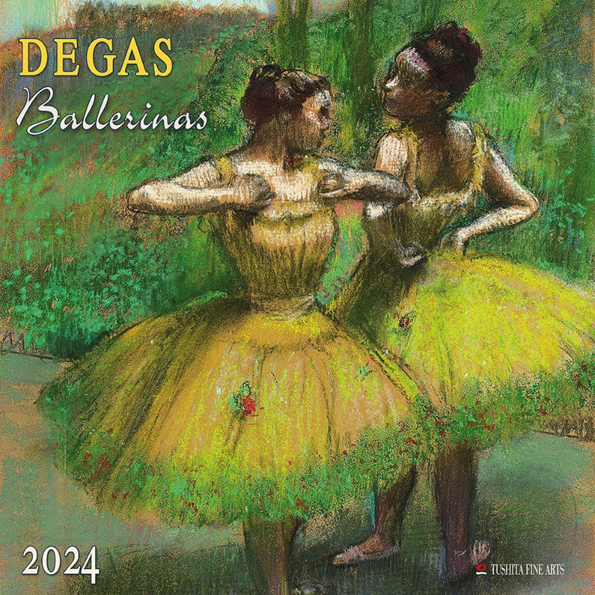 Edgar Degas - Ballerinas Kalender 2024