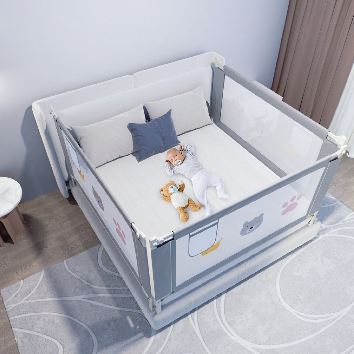 Barrière de lit 120 cm Safety Bed - Guimo 