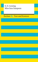 Reclam XL – Text und Kontext - Miss Sara Sampson