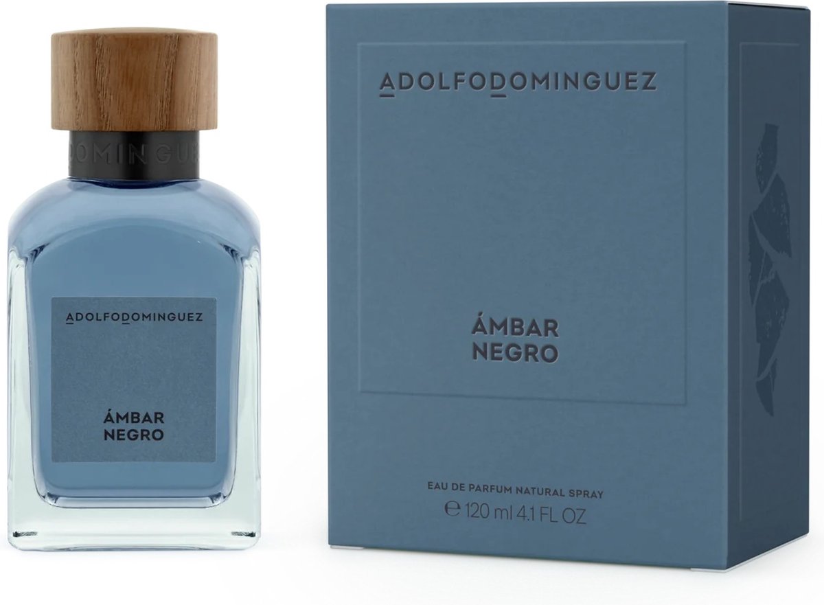 Adolfo dominguez Ambar Black Eau de Parfume 120ml for men