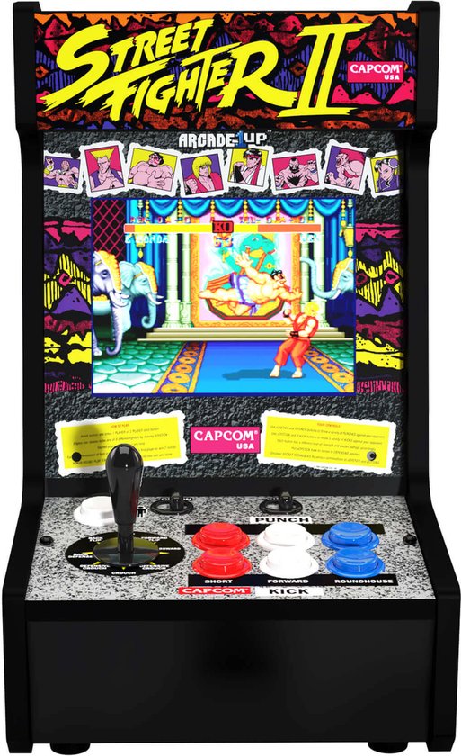 Une borne Arcade Street Fighter II en Lego "jouable&quot