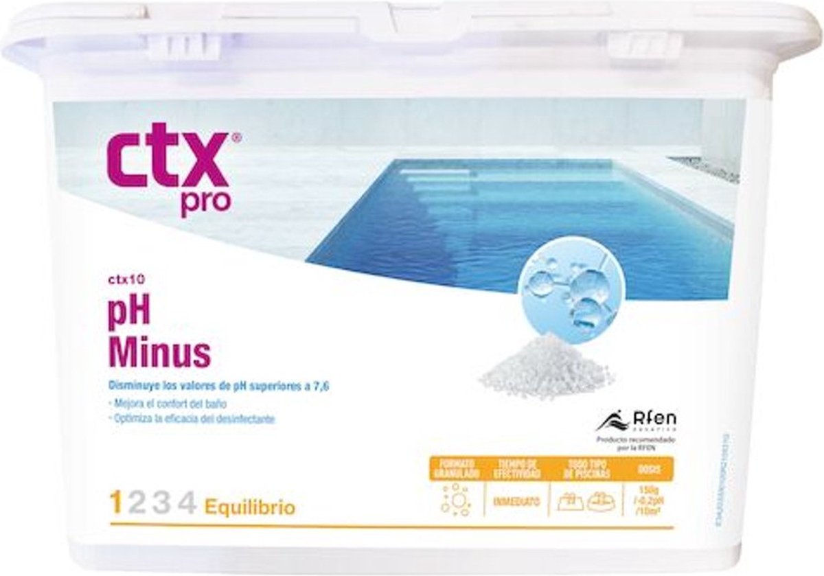 pH Minus - 1,5 Kg - CTX-10