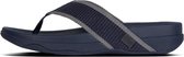 FitFlop™ Surfer™ Textile Men Midnight Navy/Charcoal - Maat 45