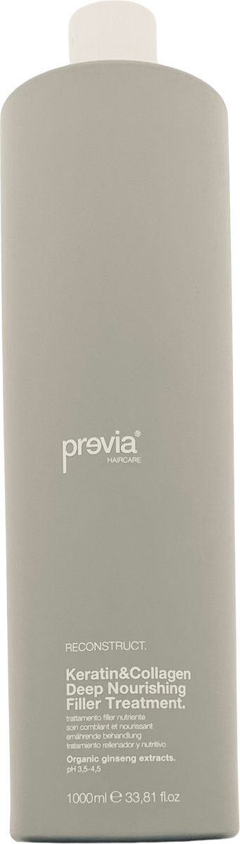 Previa Keratin & Collagen Deep Nourishing Filler Treatment 1000 ML
