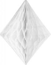 Folat - Honeycomb wit diamant 30 cm