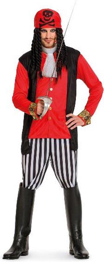 Pirate Man - 5 pièces - Habillage - Taille M / L - Costumes de carnaval