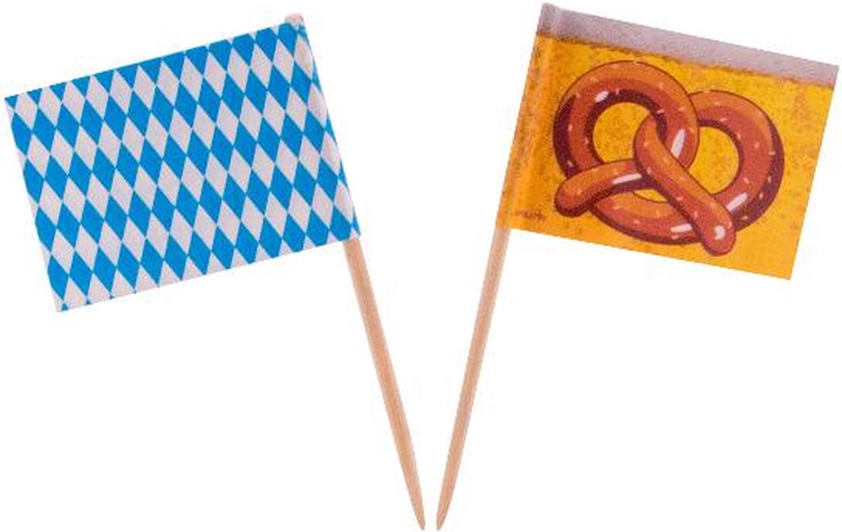 Folat - Vlagprikkers Oktoberfest / 50 - Carnaval - Carnaval kostuum - Carnaval accessoires