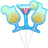 Cocktailglas Prikkers 15cm - 8 stuks