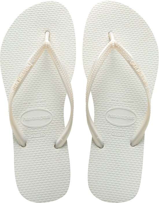 Chaussons Femme Havaianas Slim - Blanc - Taille 41/42