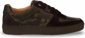 Heren Sneaker Maurissen DLX Green Army / Dk Brown