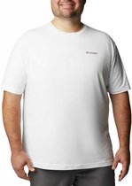 Columbia Tech Trail Graphic T-shirt Met Korte Mouwen Wit M Man