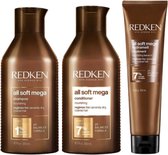 Redken - All Soft Mega Curls Luxe Set - 300ml+300ml+150ml