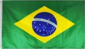VlagDirect - drapeau brésilien - drapeau brésil - 90 x 150 cm.