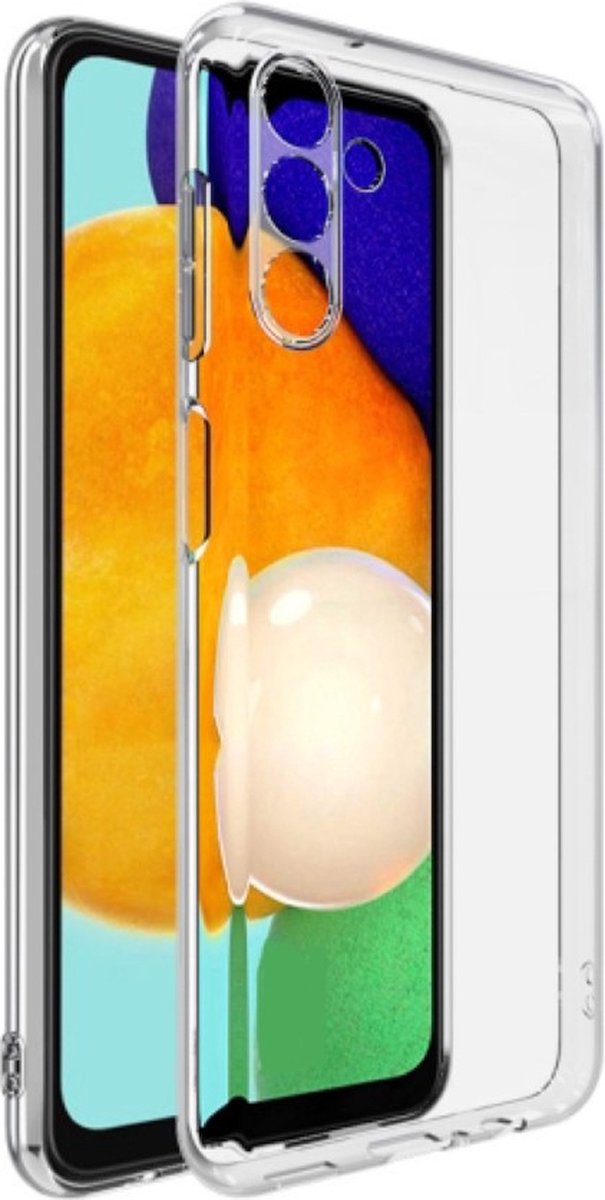 Hoesje Geschikt voor Samsung Galaxy A13 5G silicone back cover/Transparant hoesje