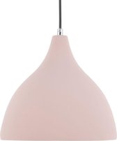 Beliani LAMBRO - Hanglamp - roze - gips