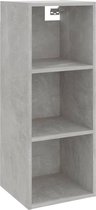 vidaXL-Wandkast-34,5x32,5x90-cm-bewerkt-hout-betongrijs