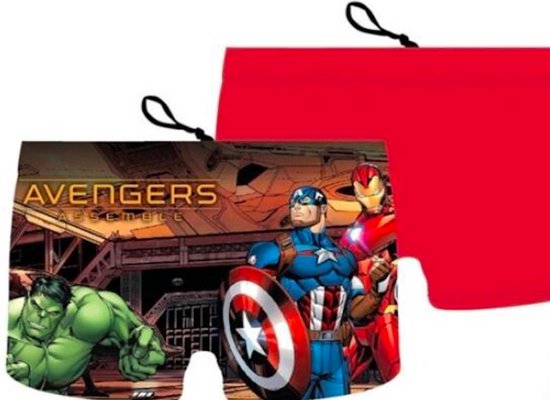 Marvel Avengers zwembroek met koordsluiting - Maat 3/4 jaar