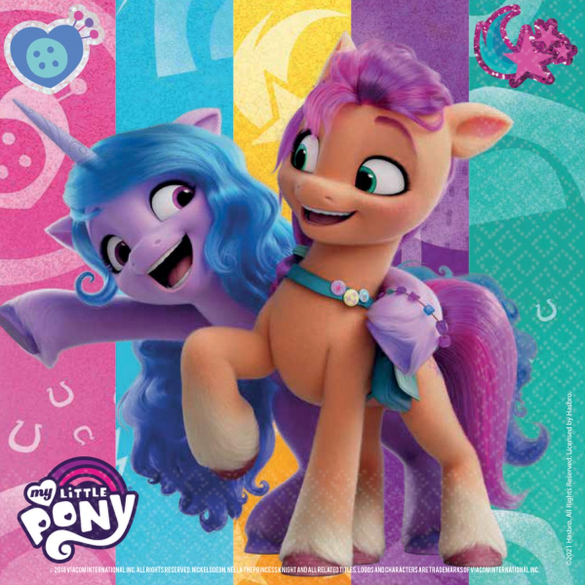 Rietmuller - Riethmuller - My Little Pony - 16 Servetten - 33 x 33 cm