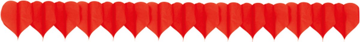 Amscan by Riethmuller - Riethmüller - Slinger met harten ( 4 meter) - Valentijnsdag versiering - Valentijnsdag cadeau - valentijnsdag