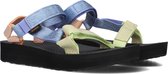 Teva MIDFORM UNIVERSAL - Dames Sandalen - Zwart/Oranje/Bruin - Maat 39