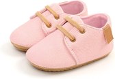 Babyschoentjes – Eerste loopschoentjes - PU Leer completebabyuizet - voor Meisjes en Jongens - 12-18 Maanden (13cm) - Roze