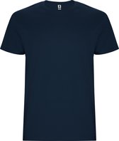 T-shirt unisex met korte mouwen 'Stafford' Donkerblauw - 3/4 jaar