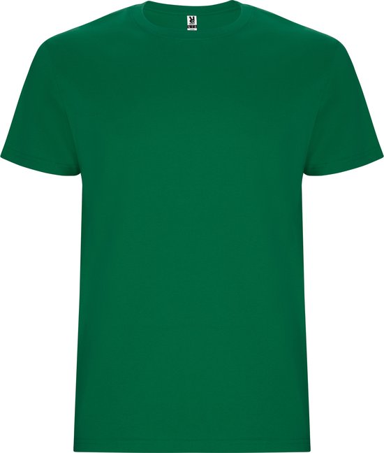 T-shirt unisex met korte mouwen 'Stafford' Kelly Groen - XL