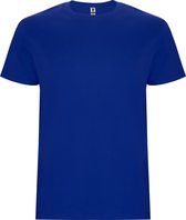 T-shirt unisex met korte mouwen 'Stafford' Kobaltblauw - 3/4 jaar