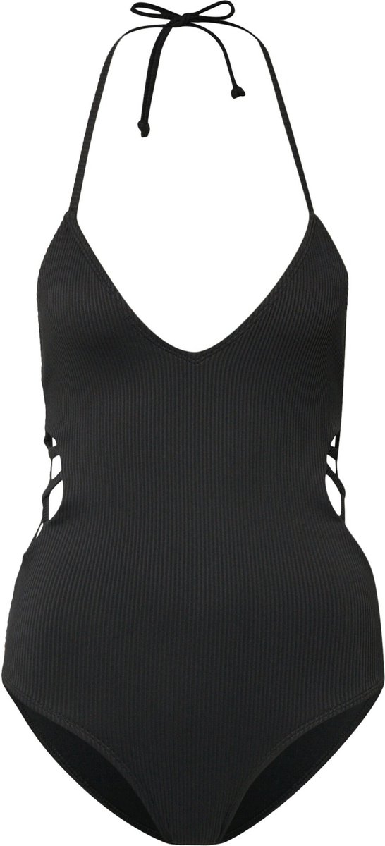 Urban Classics Rib Badpak XS Zwart