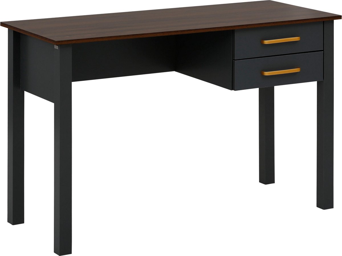 Notio Living Marion-Bureau - 2-laden - Grijs MDF