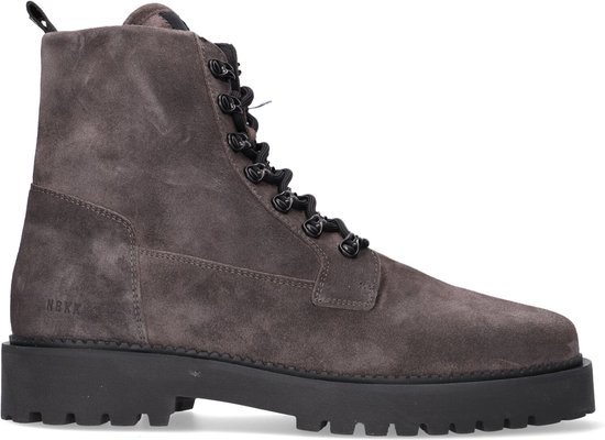 Nubikk Boots Logan Harbor Veterboots Laarzen Met Veters Heren Grijs Maat 40 bol