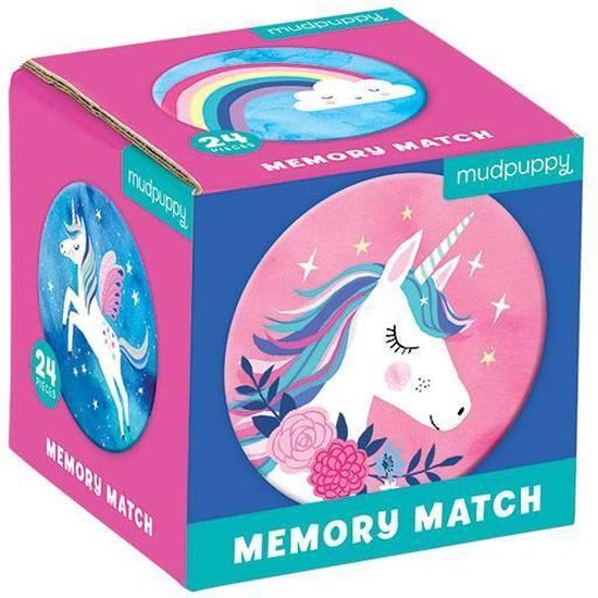 Afbeelding van het spel Mini Memo Spel  - Unicorn Magic | Mudpuppy