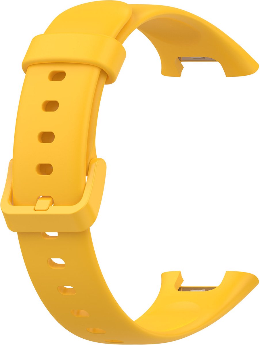 KELERINO. Bandje geschikt voor Xiaomi Mi band 7 Pro - Geel