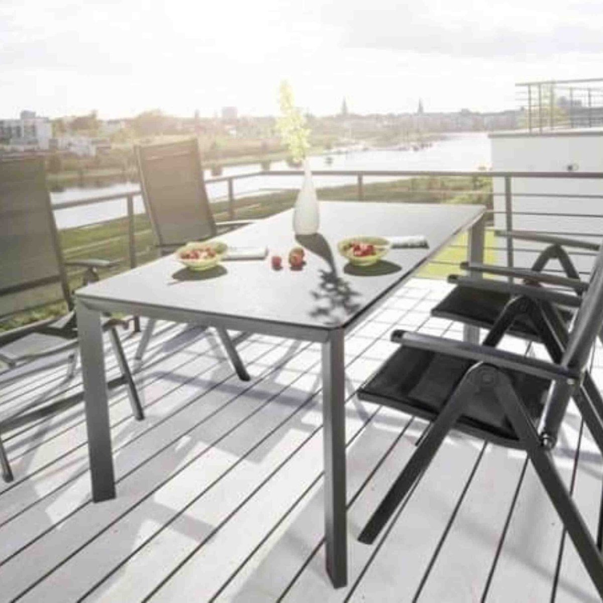 Kettler Easy chaise de jardin réglable - Anthracite
