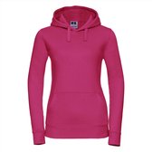 Russell - Authentic Hoodie Dames - Roze - L