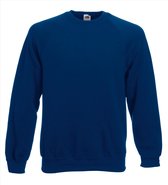 Fruit of the Loom - Classic Raglan Sweater - Blauw - L