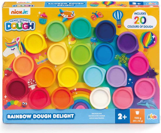 Nick Jr Pâte prête à Steady Rainbow Delight Dough