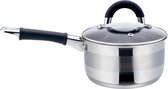Top Choice - steelpan met deksel - rvs - 1,5 liter - 16 cm