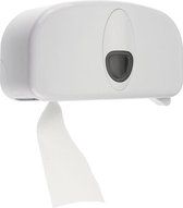 Toiletpapier dispenser gemaakt van plastic voor wandmontage van PlastiQline 2020