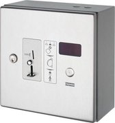 Muntautomaat met automatische onderbreking van douchetijd van Franke