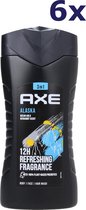 6x Axe showergel 250ml Alaska