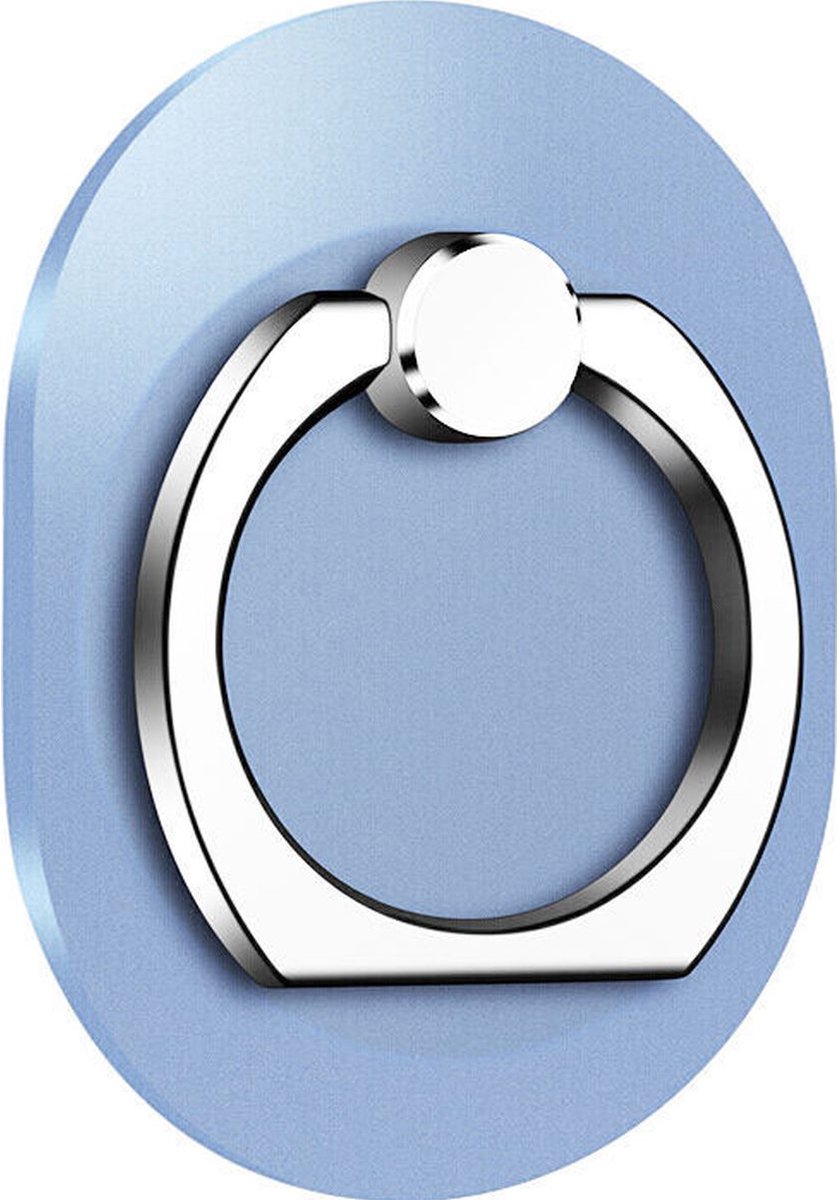 Mobigear Telefoon Ring | Mobigear Oval - Blauw Universeel